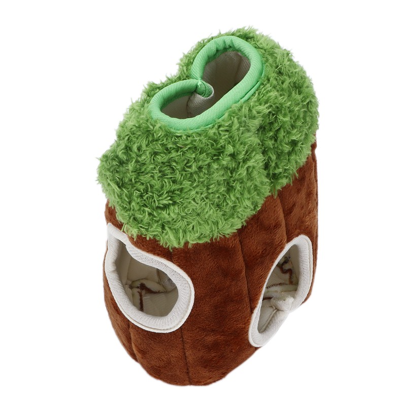 Sloth Trunk Holes Toys for Dog Squeaky Plush Toys Hide