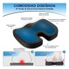 Cojín Ortopédico Ergonómico De Gel Para Silla De Oficina
