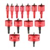 dashap 13PCS Bi-Metal Hole Saw Kit with Drill Bits, Carbide