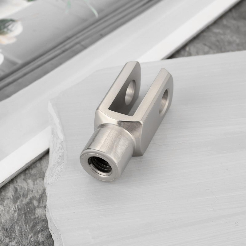 Briny River 8pcs M8x1.25 Right Hand Thread Clevis Fork End