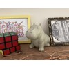 Desktop Eco Happy Hippo Statue - Sculpture Garden / Interior