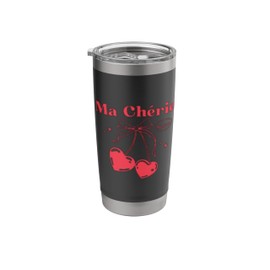 Ma cherie Ma chérie cherry girl aesthetic Stainless Steel Insulated Tumbler