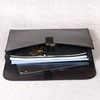 Jahn-Tasche 1042 A4 Aniline Leather Document Folder for Men and