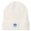 North Sails Logo Beanie One Size, White