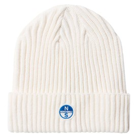 North Sails Logo Beanie One Size, White