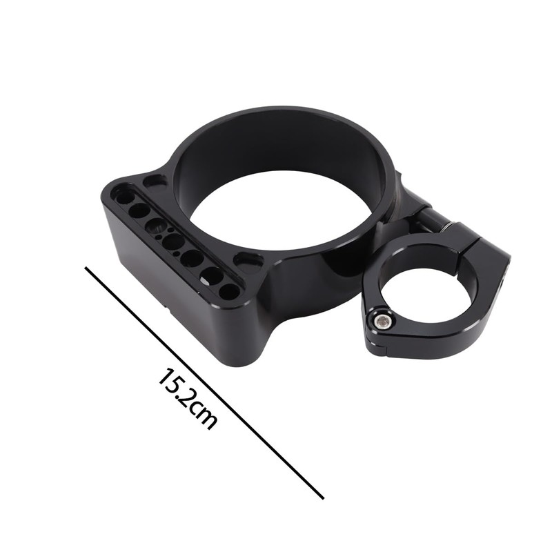 ACOLY Motorcycle Side Mount Speedometer Relocation Bracket, Mile Meter Gauge