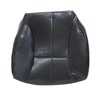 NLQR Replacement Driver Bottom Seat Cover Microfiber Leather Dark Gray