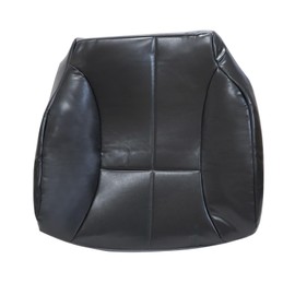 NLQR Replacement Driver Bottom Seat Cover Microfiber Leather Dark Gray Compatible with Dodge Ram 1500 2500 3500 1998 1999 2000 2001 2002