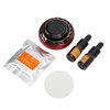 Car Air Freshener Solar Energy Rotating Aromatherapy Diffuser Interior DecorationRed