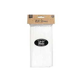 Gem Biodegradable & Compostable PLA Straws - Pack of 80