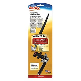 KORKY Stainless Steel Classic Trip Lever, Chrome, for Use with Most Toilets