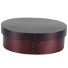 17.5x13.5cm Lunch Box Wooden Bento Box Portable Food Container for