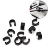 HDONONGYIRO 20 Pack C-Clips Clamps U-Clips Black Bicycle Accessory -