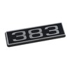 383 Engine Emblem 3.25" Long