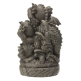 Pacific Giftware Dragon Incense Burner, 5-inch Height, Cold Cast Resin
