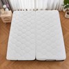 Kingnex Quilted Split King Mattress Topper Pad for Adjustable Bed
