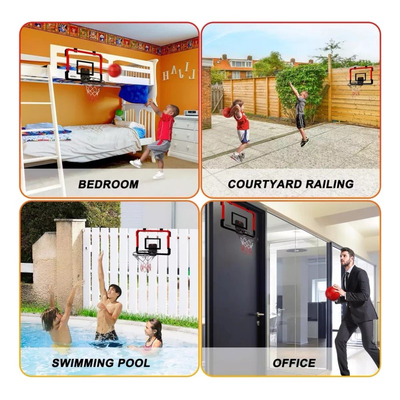 Eco R Tablero Basketball Electronico Sonidos Baloncesto Canasta