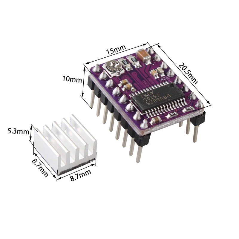 Jopto StepStick DRV8825 Stepper Motor Driver Driver Carrier RepRap Module