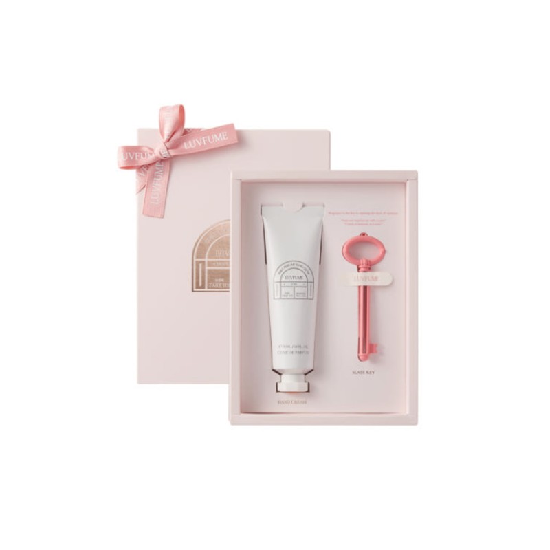 LUVFUME Hand Cream 50ml & Slate Key 2 Items, Color:#01