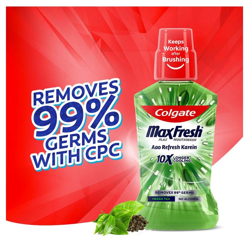 Colgate Colgate Plax Fresh Tea Mouthwash - 500 ml