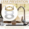 2 Pack Brass Faucet Lock Nut, Female Thread Hex Lock
