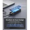ORICO NVMe SATA SSD Enclosure, USB 3.1 Gen 2 (10