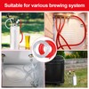 FERRODAY 10 FT 3/16 Beer Line Tubing & 5/16 CO2