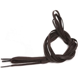 White's Boots Waxing Flat Dress Boots Lace, Braun