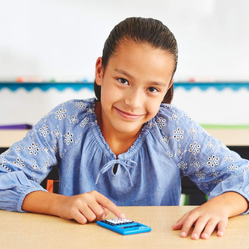 EAI Education CalcPal EAI-90 Pocket Basic Calculator - Set of