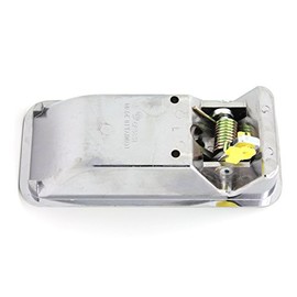 LatchWell PRO-4001002 Driver Side Exterior Half-Door Metal Handle in Chrome for Jeep Wrangler TJ & YJ