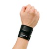 ZAMST 374002 Filmista WRIST Thin Wrist Supporter, Black, Size M