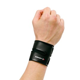 ZAMST 374002 Filmista WRIST Thin Wrist Supporter, Black, Size M