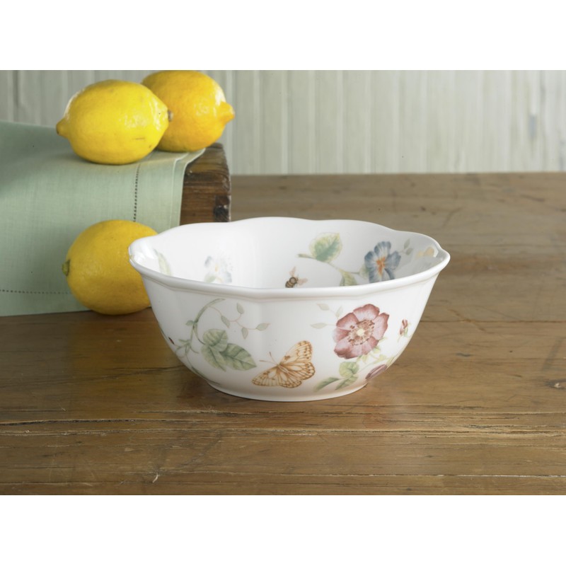 Lenox 788576 Butterfly Meadow Large All-Purpose Bowl , Yellow
