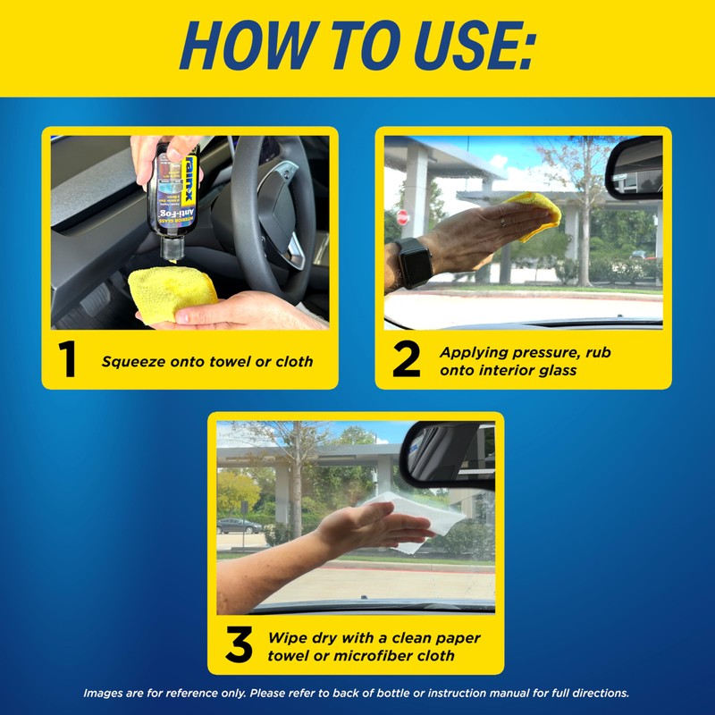 Rain-X Anti-Fog - Prevents Fogging & Misting on Car Windows