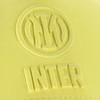 Inter Embossed Cap Visor Unisex Adult, yellow