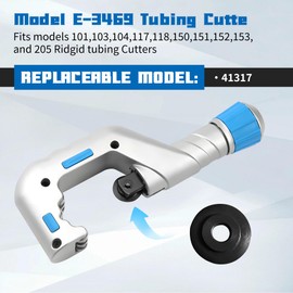 41317 E-3469 Tubing Cutter Replacement Wheel Compatible with RIDGID Tubing Cutter,Models 101 103 104 117 118 150 151 152 153 205 Copper Pipe Cutter (6 Pack)