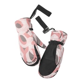Winter Mittens Fleece Lined Waterproof Non Slip Gloves Warm Ski Gloves Gifts for Women Men Outdoor Cycling