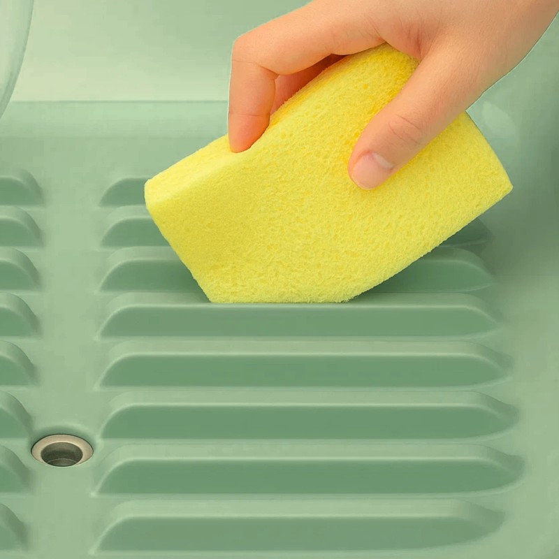 Nineware Kitchen Counter Compact Dish Drying Rack, Retro Green Color