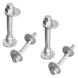 AZ-HAPPYMALL 4Pcs Front Lower Control Arm Camber Adjustment Eccentric Bolt Kit - Compatible with 2005-2016 Tacoma, Toyota 2003-2009 4Runner, Replace# 48409-60020,48190-60020 (Pack of 4)