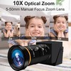 MMlove 4K HDMI USB Camera 30FPS Webcam 10X Variable Focus