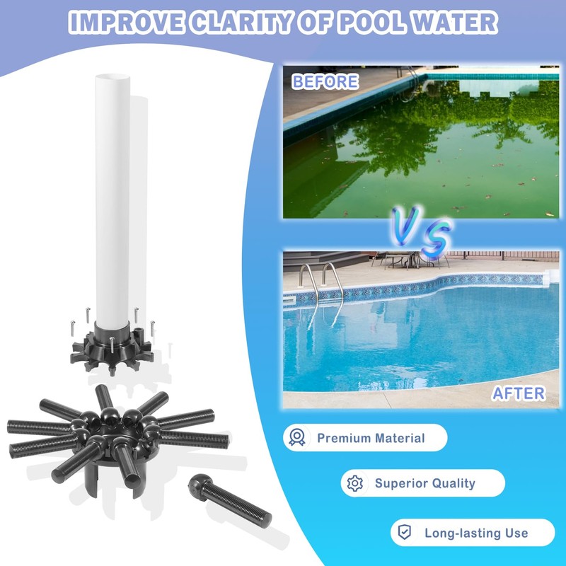 Bonbo SX180DA Lateral Assembly with Center Pipe Replacement for Hayward