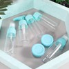 Healeved Travel Essential: 11-Piece Dispensing Bottles Shampoo Lotion Face Wash
