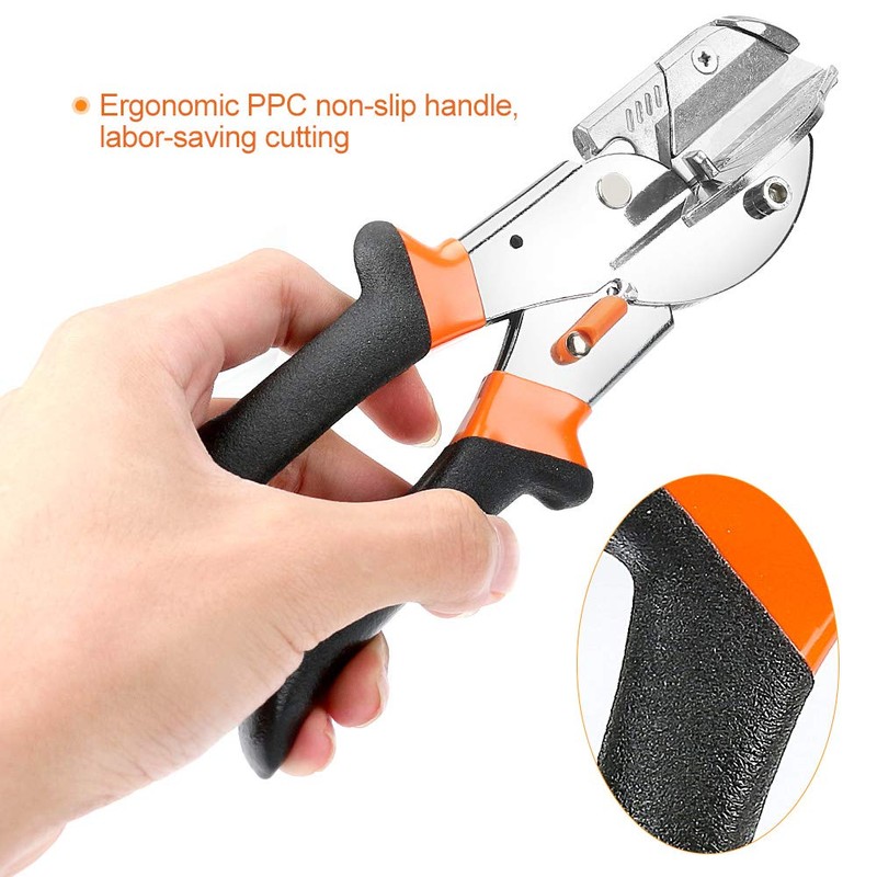 Multi Angle Miter Shear Cutter, Jhua 8'' Multifunctional Trunking Shears