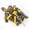 Laroal Pet Turtle Leather Harness for Turtles Walking Rope Turtle