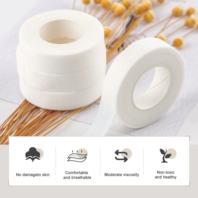 Lunamoon 10 Rolls Eyelash Tape Eyelash Extension Tape Eyelash Tape