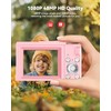Digital Camera for Kids: Pink Camera for Teens - Christmas