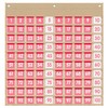 Hundreds Pocket Chart with 100 Number Cardsr, Board Double-Sided Number