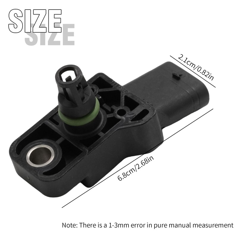 LIDSCURA 2413095 Pressure Sensor, Replacement for Polaris RZR PRO XP