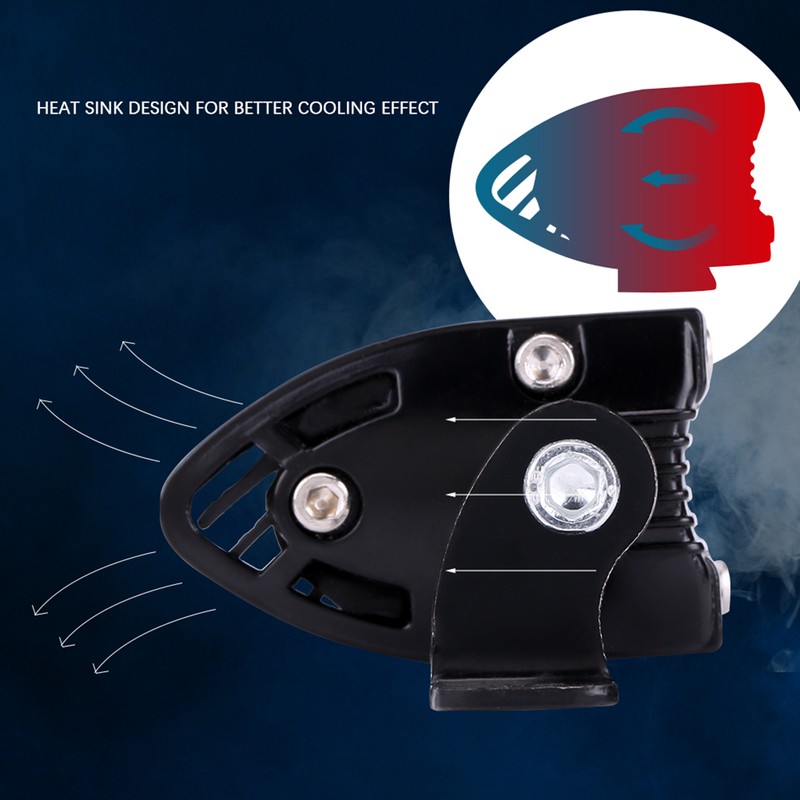7inch 6 LED 30W 6000LM Car Work Light Strip Bar