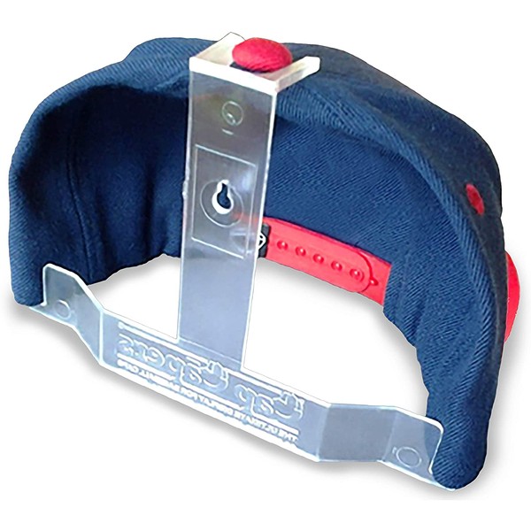 Baseball Cap Display; Wall Mounted Hat Rack; Baseball Cap Storage & Organization; Great for Cap Collectors (24)